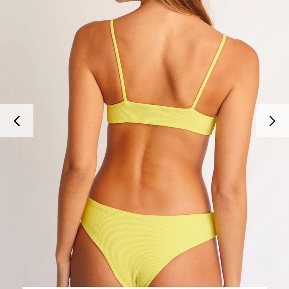 Citrine - Vibrant Yellow Bikini Bottom